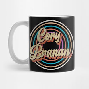 vintage circle line color Cory Branan Mug